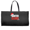 banter claus funny Weekender Totes