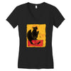 fury of the night Women's V-Neck T-Shirt