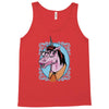 unicorn nerd graphic Tank Top