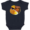 funny full english breakfast, ideal gift or birthday present Baby Bodysuit