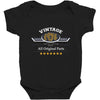 vintage genuine 1976 series all original parts Baby Bodysuit