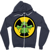 toxic monster Zipper Hoodie