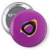 orbital wonky style Pin-back button