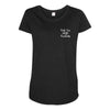 kale'em with kindness pocket Maternity Scoop Neck T-shirt