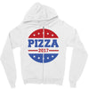 pizza 2017 Zipper Hoodie