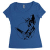 eva 01 Women's Triblend Scoop T-shirt