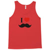 i love mustache Tank Top