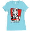 melmac fried kitten Ladies Fitted T-Shirt