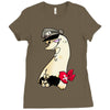 noodle the world Ladies Fitted T-Shirt