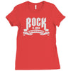 rock is dead paper killed it Ladies Fitted T-Shirt