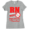 refreshments and narcotics Ladies Fitted T-Shirt
