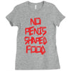 no penis shaped food Ladies Fitted T-Shirt