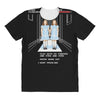 all play and no work All Over Women's T-shirt