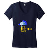 one of those days Women's V-Neck T-Shirt
