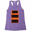 wear that melanin though Racerback Tank