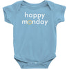 happy monday Baby Bodysuit