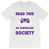 gamer pc controller game funny slogan T-Shirt