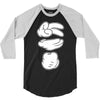 disney mens t shirt paper rock scissors mickey disneyland funny 3/4 Sleeve Shirt