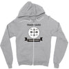 train hard Zipper Hoodie