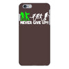 zombie never give up fun iPhone 6 Plus/6S Plus Case