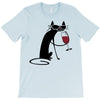cat and wine T-Shirt
