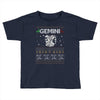santa gemini christmas ugly t shirts Toddler T-shirt