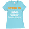 September Girl Hated By Many Ladies Fitted T-Shirt