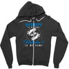 Daddy is my Name Fishing Is My Game Zipper Hoodie