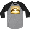 Heart 3/4 Sleeve Shirt