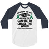 education is the most powerful weapon you can use to change the world 3/4 Sleeve Shirt