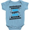 It's A Poppy Thing Baby Onesie