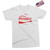 enjoy cocaine funny gray Exclusive T-shirt