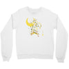 the moon Crewneck Sweatshirt