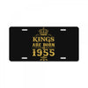 kings are born in 1955 License Plate