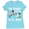 ya done messed up. Ladies Fitted T-Shirt