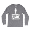helicopter pilot in training Long Sleeve Shirts