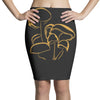 pilze magic mushroom wald natur nature psy psycho trip Pencil Skirts