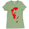 superhero cool Ladies Fitted T-Shirt