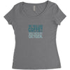 i like coffee Women's Triblend Scoop T-shirt