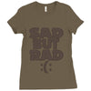 sad but rad girls Ladies Fitted T-Shirt
