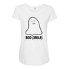 boo smile Maternity Scoop Neck T-shirt