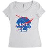 santa nasa parody Women's Triblend Scoop T-shirt