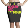 little boobed and tattoed Pencil Skirts