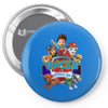 paw patrol birthday boy uncle Pin-back button