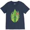 skeletal halloween V-Neck Tee