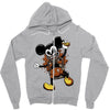 mickey mouse trap Zipper Hoodie