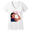 Women's March We Cab We Have We Will Women's V-Neck T-Shirt