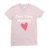 first time mommy Ladies Fitted T-Shirt