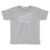 rude hands, ideal gift or birthday present. Toddler T-shirt