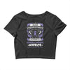 Never Underestimate The Strength Of A Hodgkins Cancer Warrior Crop Top